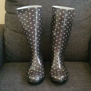 UGG Australia Shaye Polka Dot Rain Boots